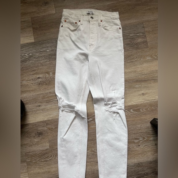 RE/DONE white pants - Picture 1 of 4